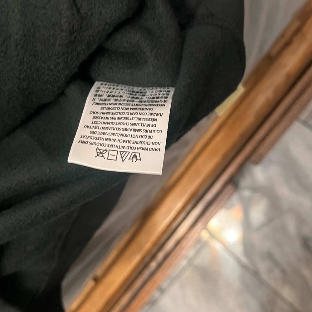 Essentials Charcoal Black Pullover NWT - image 5